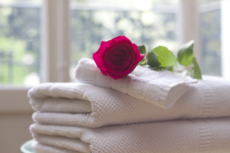 chambre-hote-CALLAS-min_towel_rose_clean_care_salon_spa_white_bath-731641